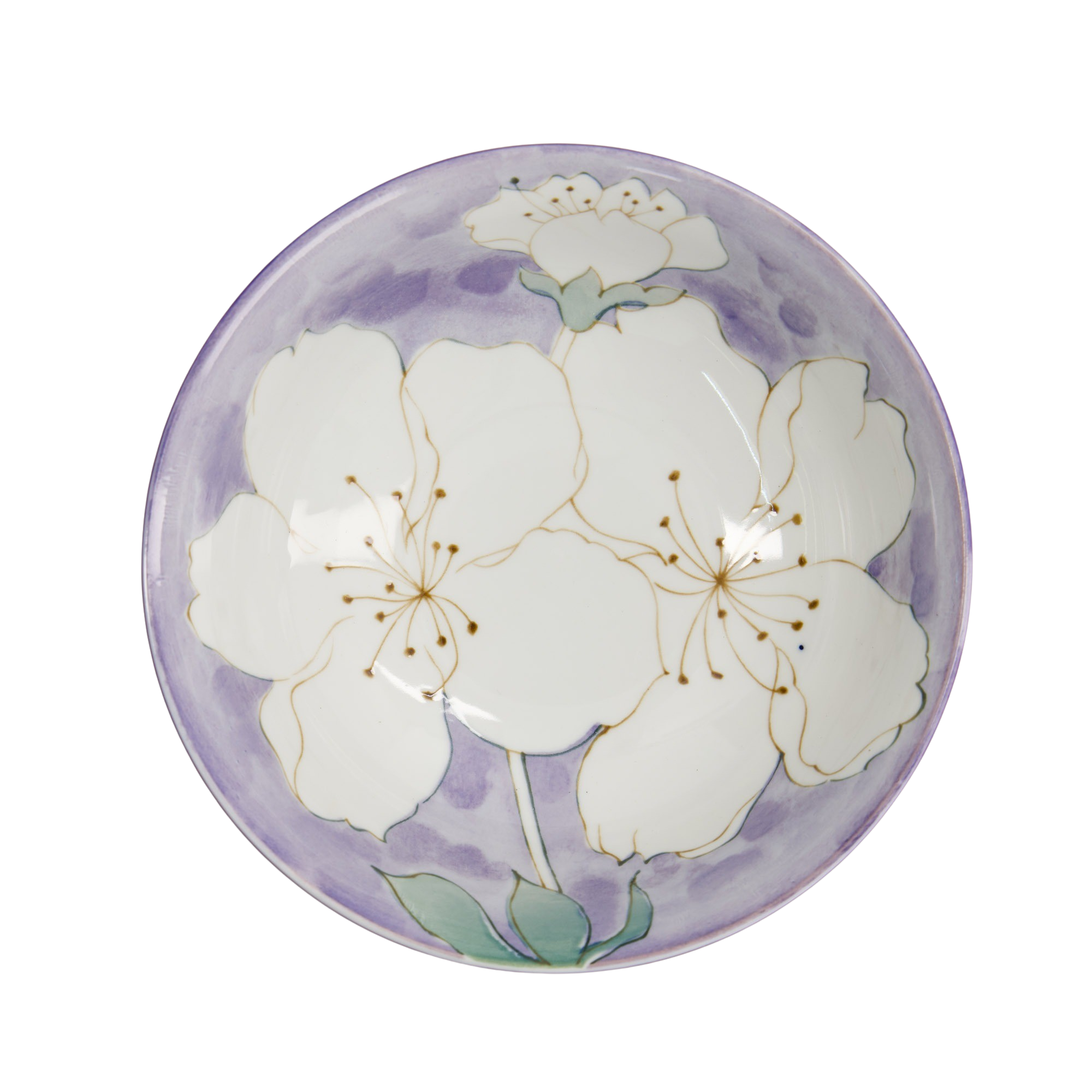 Sakura Ramen skål, lilla - Ø19,5 cm.